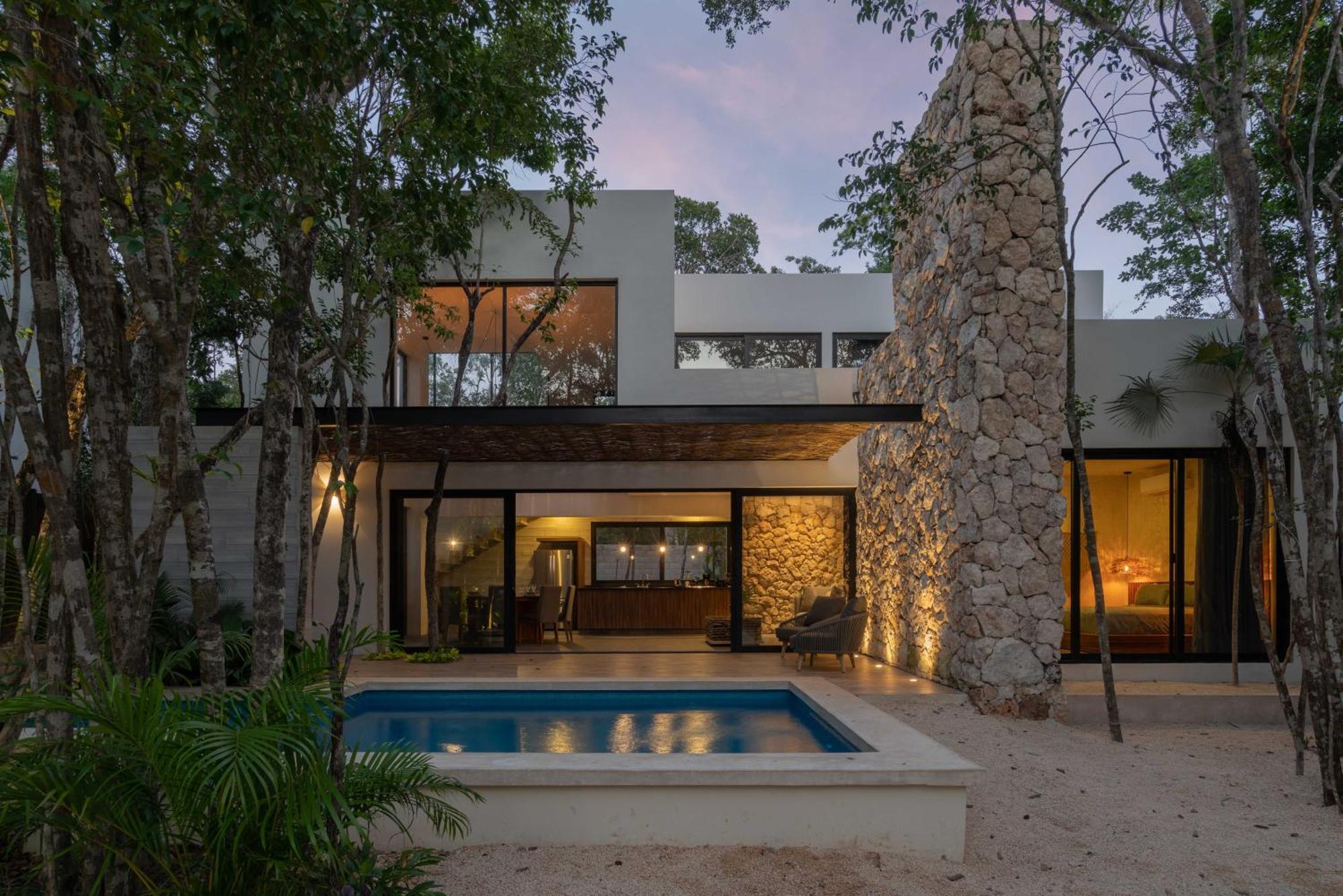 Twelve O'Clock - Luxury Villas ตูลุม ภายนอก รูปภาพ