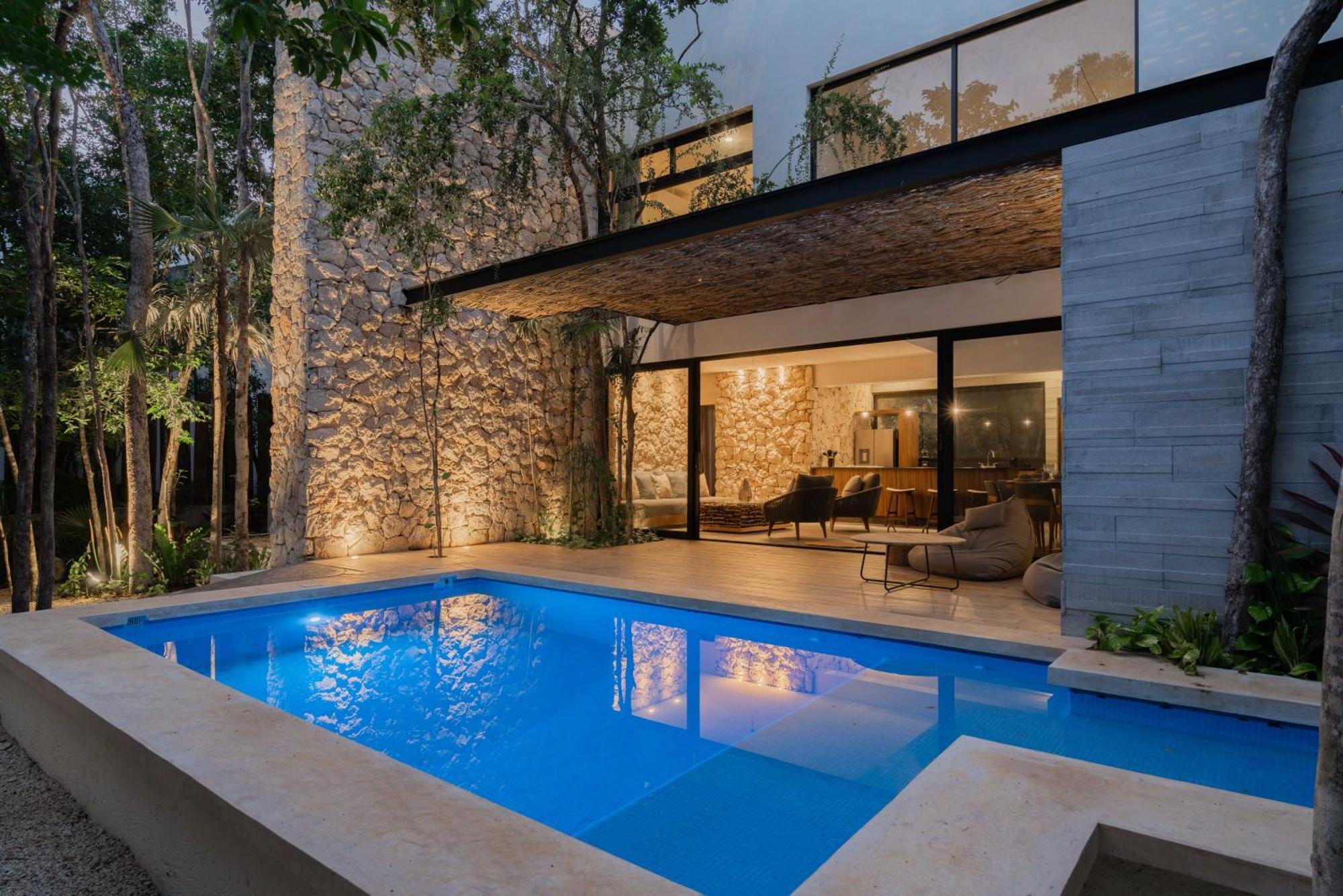 Twelve O'Clock - Luxury Villas ตูลุม ภายนอก รูปภาพ