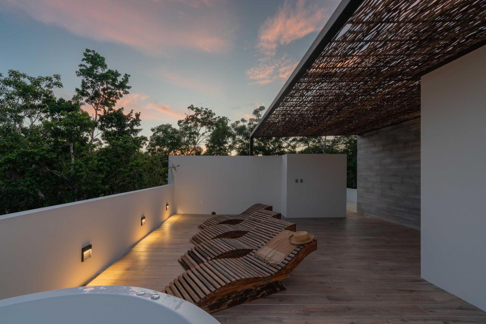 Twelve O'Clock - Luxury Villas ตูลุม ภายนอก รูปภาพ
