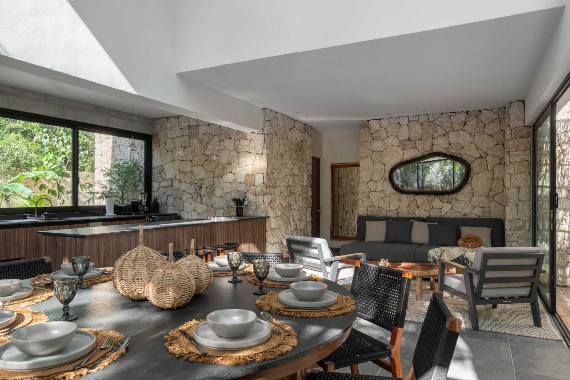 Twelve O'Clock - Luxury Villas ตูลุม ภายนอก รูปภาพ