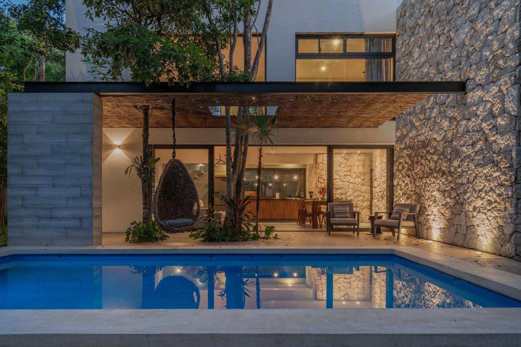 Twelve O'Clock - Luxury Villas ตูลุม ภายนอก รูปภาพ