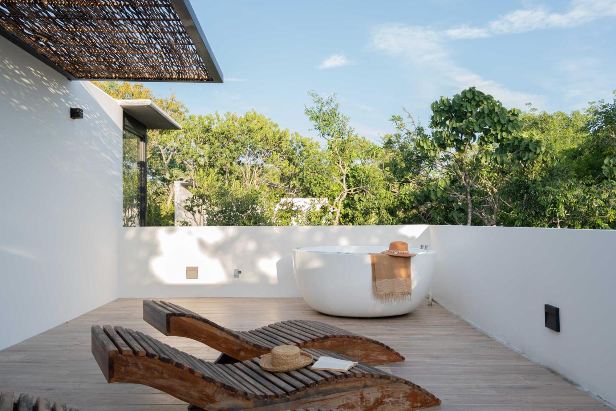 Twelve O'Clock - Luxury Villas ตูลุม ภายนอก รูปภาพ