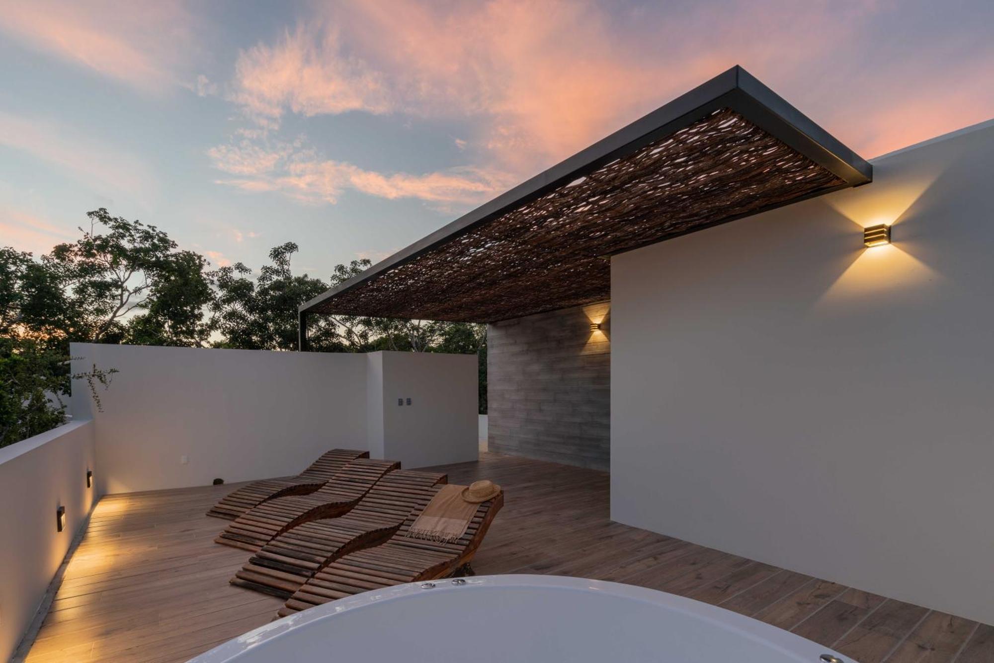 Twelve O'Clock - Luxury Villas ตูลุม ภายนอก รูปภาพ