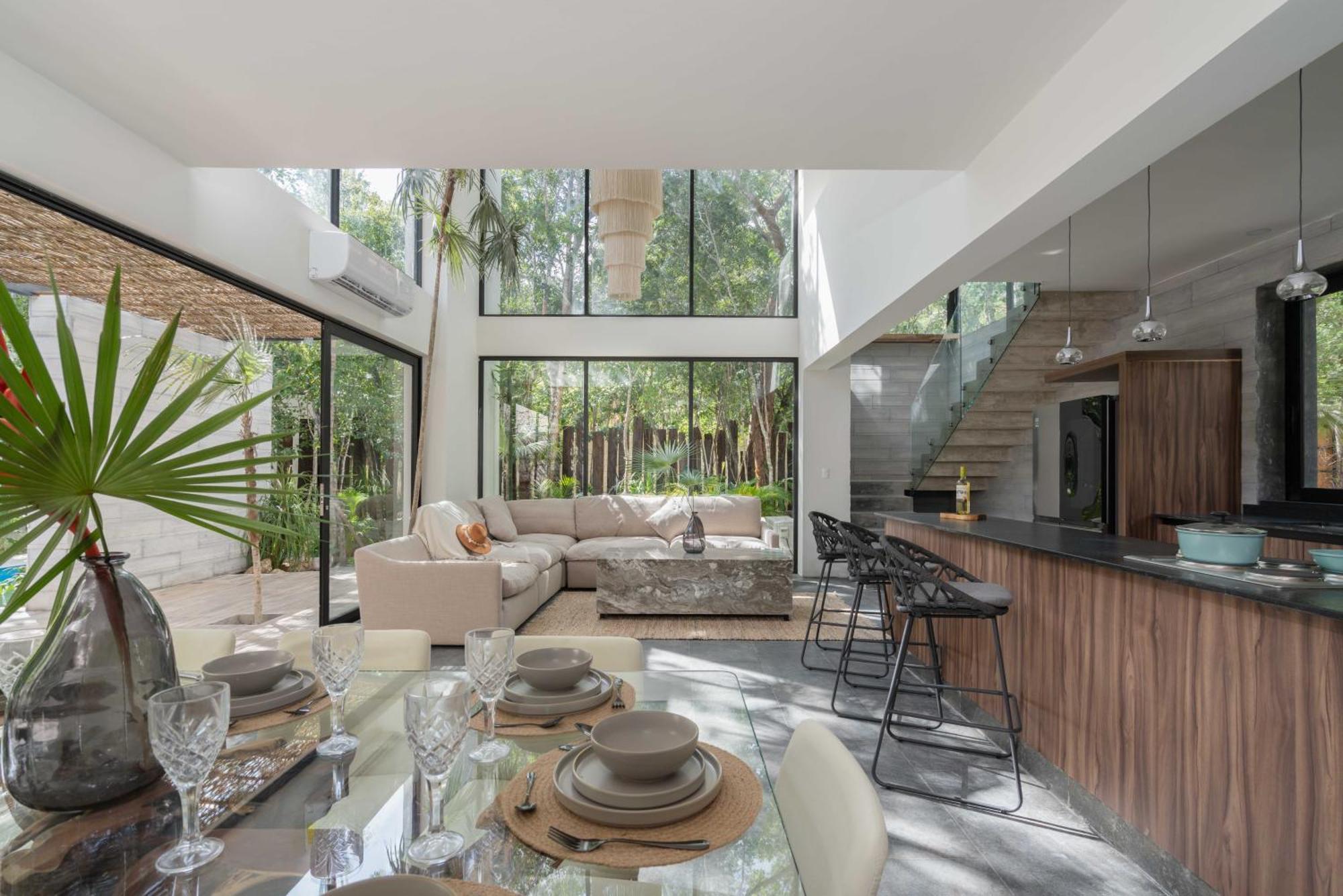 Twelve O'Clock - Luxury Villas ตูลุม ภายนอก รูปภาพ